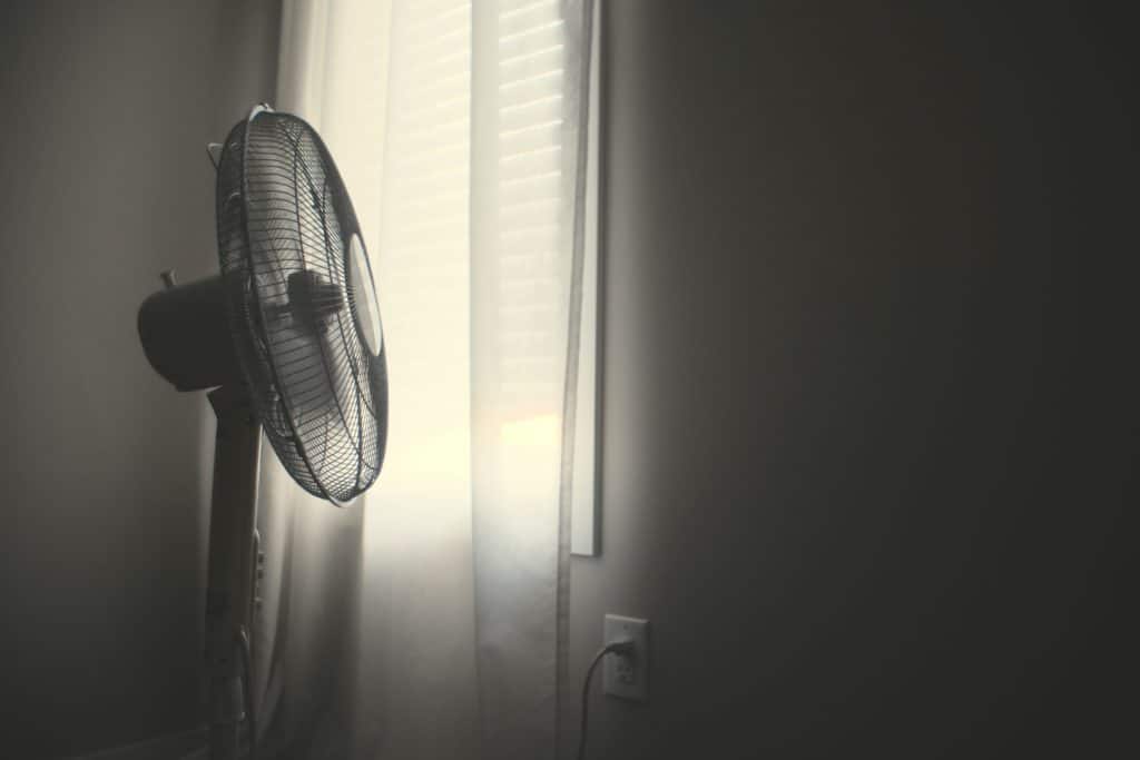 Turn on a fan to increase deep sleep